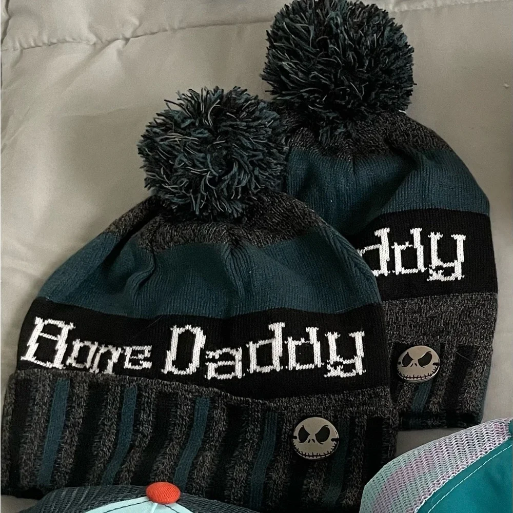 Disney Nightmare Before Christmas Bone Daddy Beanie